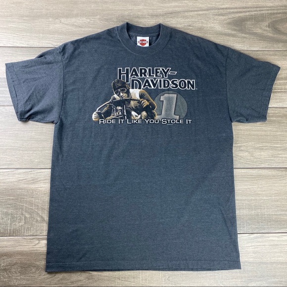 Harley-Davidson “Ride It Like You Stole It” XL - Picture 1 of 5
